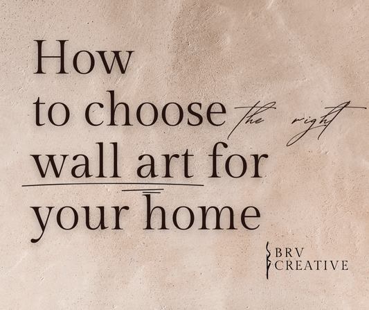 How To Choose Wall Art